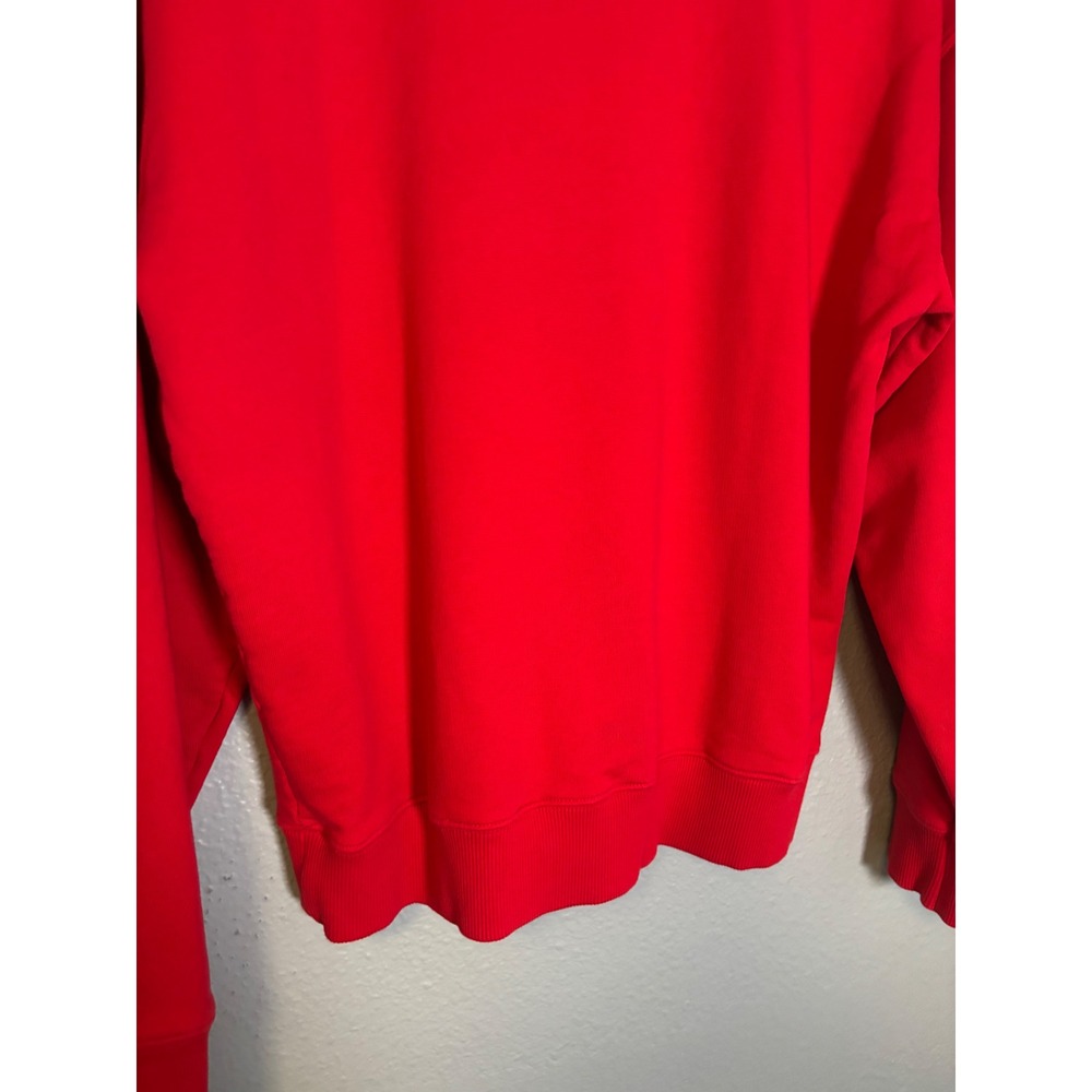 Lingua Franca Madam President Red Organic Cotton Sweatshirt Size Small - Picture 6 of 8
